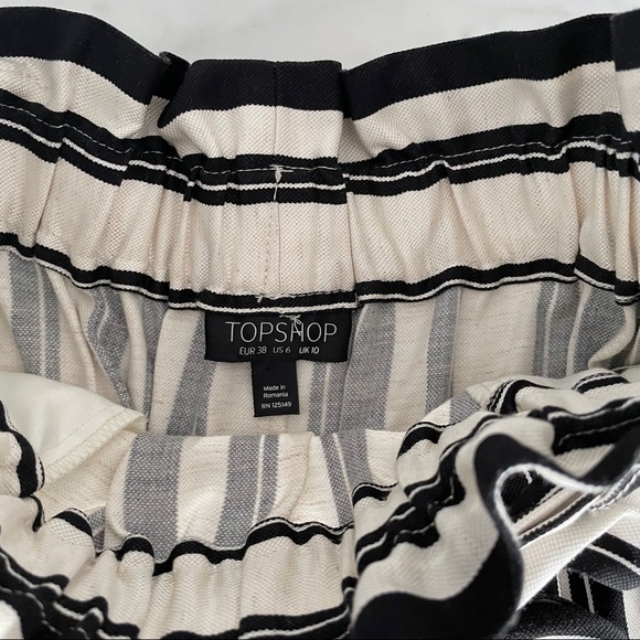 Topshop Stripe Skirt - Picture 4 of 8
